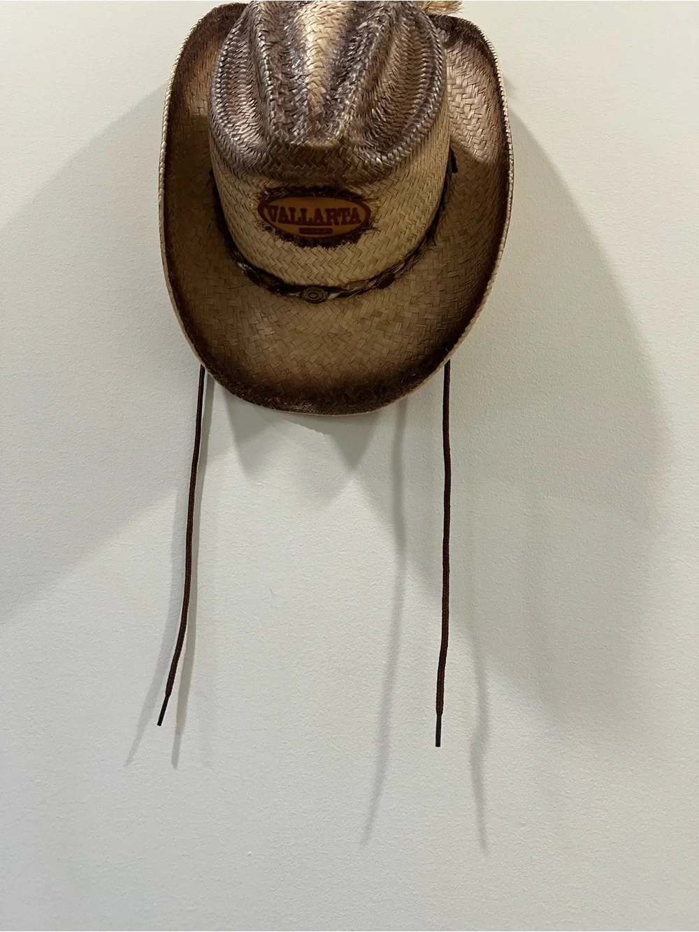 Straw Cowboy Hat - Natural Brown